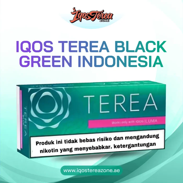 IQOS TEREA Black Green Indonesia IQOS TEREA Black Green Indonesia