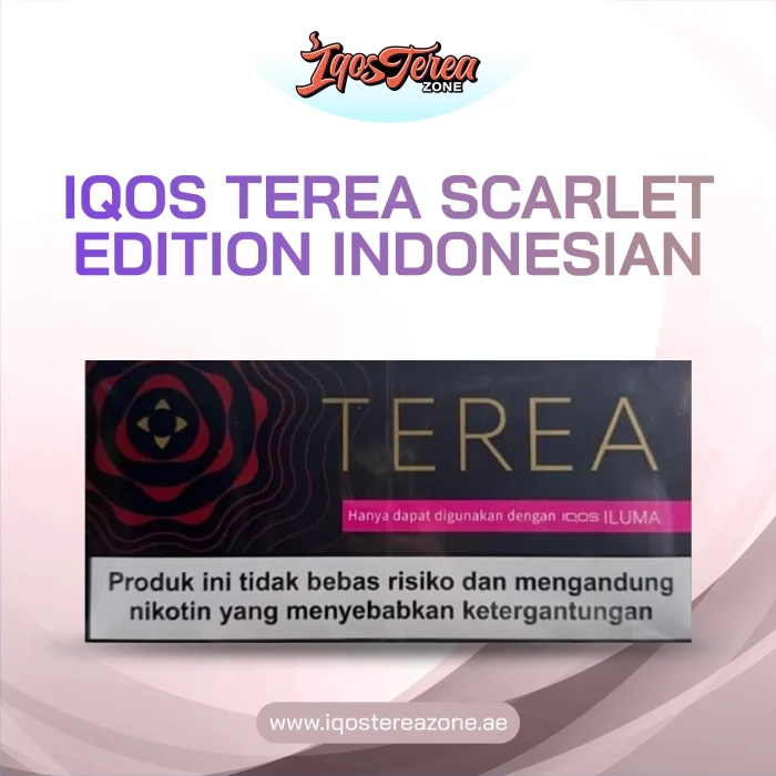 IQOS TEREA TEREA Scarlet Indonesia IQOS TEREA TEREA Scarlet Indonesia