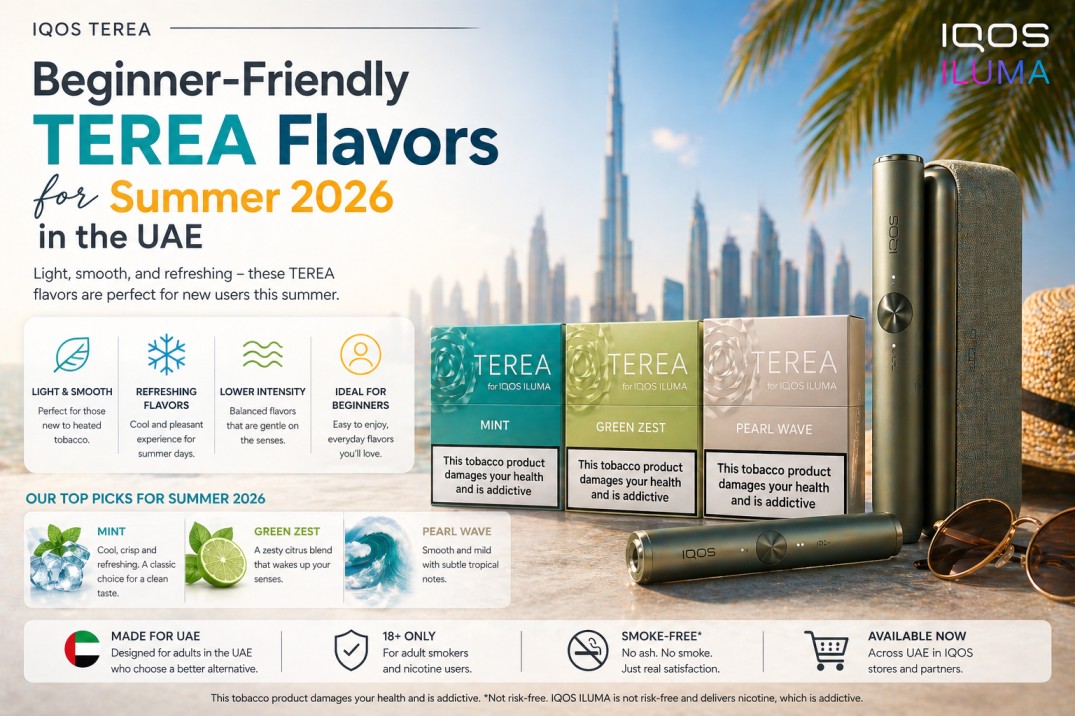 Beginner-Friendly TEREA Flavors for Summer 2026 in the UAE