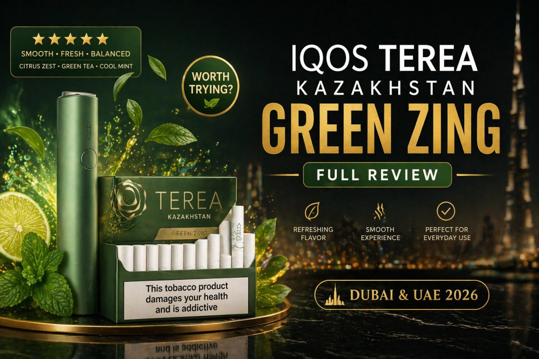 IQOS TEREA Kazakhstan Green Zing Full Review
