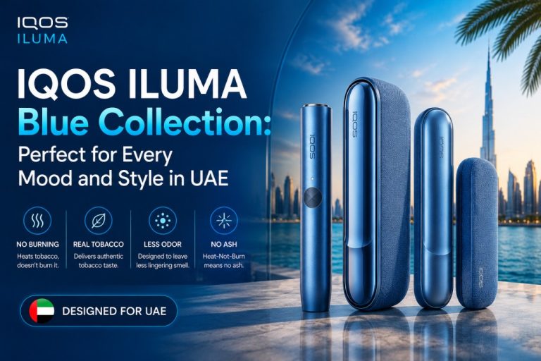 IQOS ILUMA Blue Collection: Perfect for Every Mood and Style in UAE