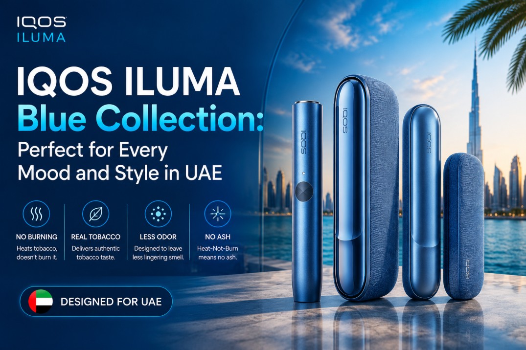 IQOS ILUMA Blue Collection: Perfect for Every Mood and Style in UAE