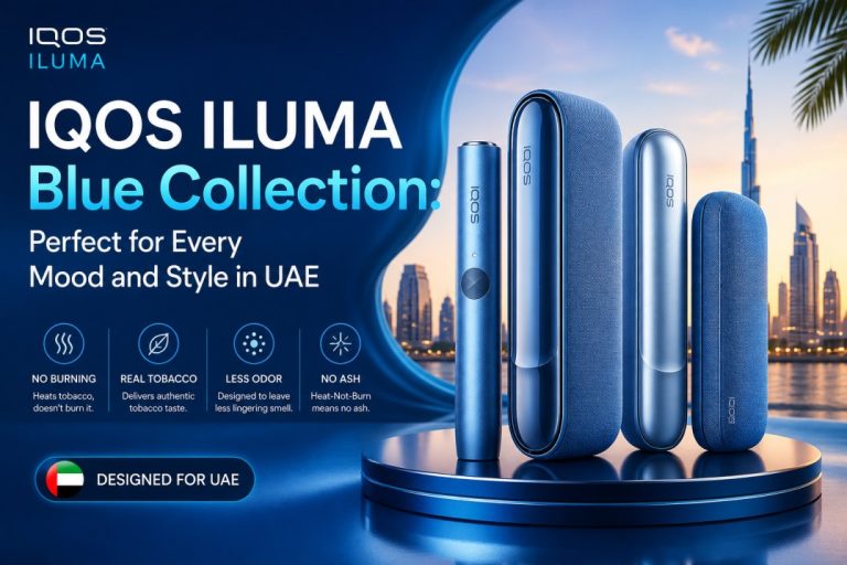 IQOS ILUMA Blue Collection: Perfect for Every Mood and Style in UAE