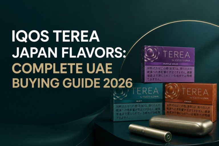 IQOS TEREA Japan Flavors: Complete UAE Buying Guide 2026