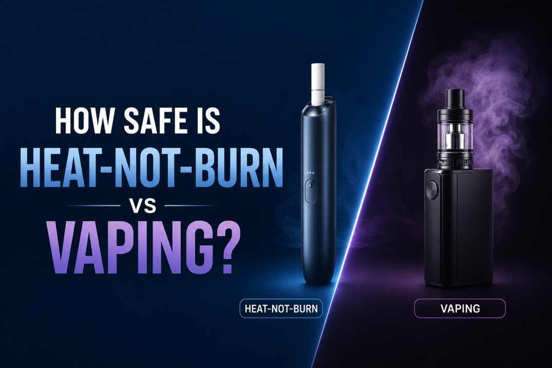 How Safe is Heat-Not-Burn Compared to Vaping