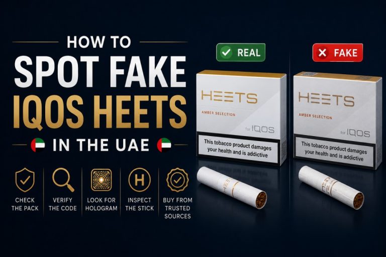 How to Spot Fake IQOS HEETS in the UAE: A Complete Guide (Dubai 2026)