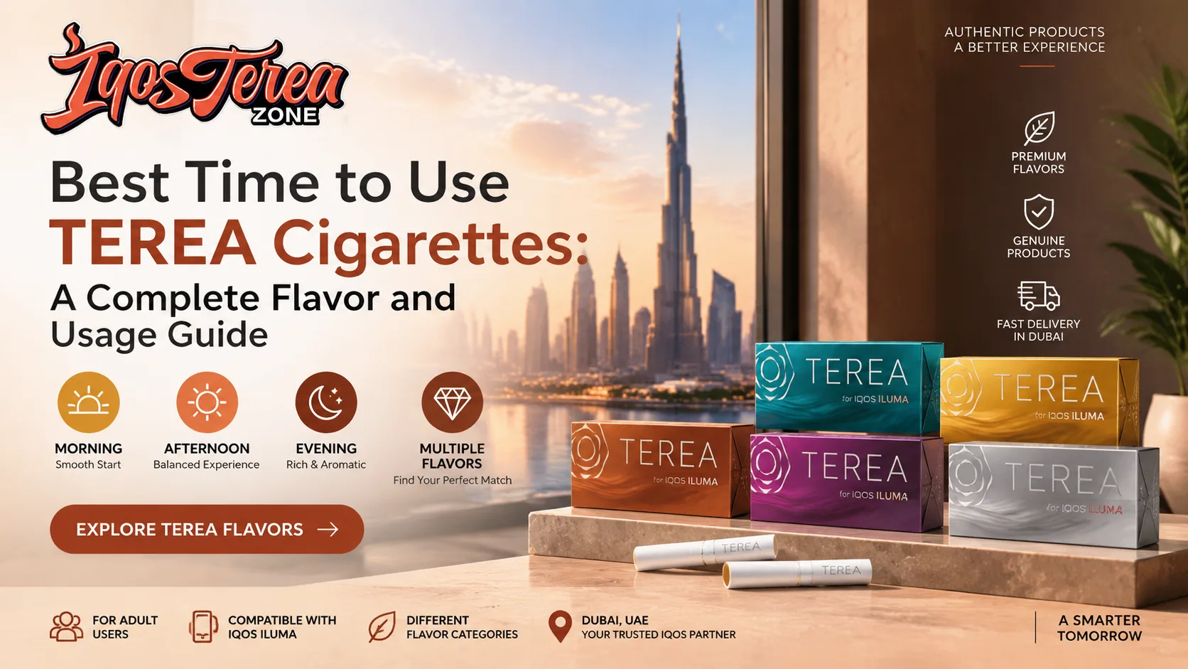 Best Time to Use TEREA Cigarettes: A Complete Flavor and Usage Guide